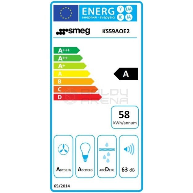 SMEG gartraukis KS59AOE2