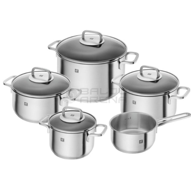 Zwilling nerūdijančio plieno puodų rinkinys 5 vnt