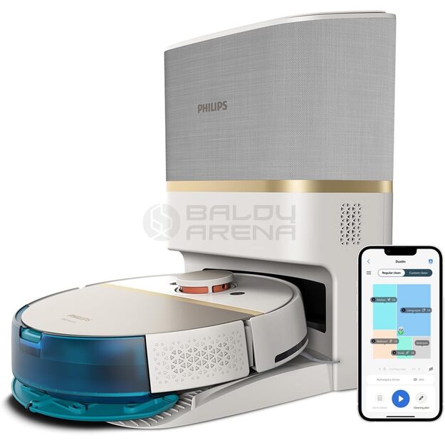 Dulkių siurblys - robotas Philips XU7100/02, aukso/balta
