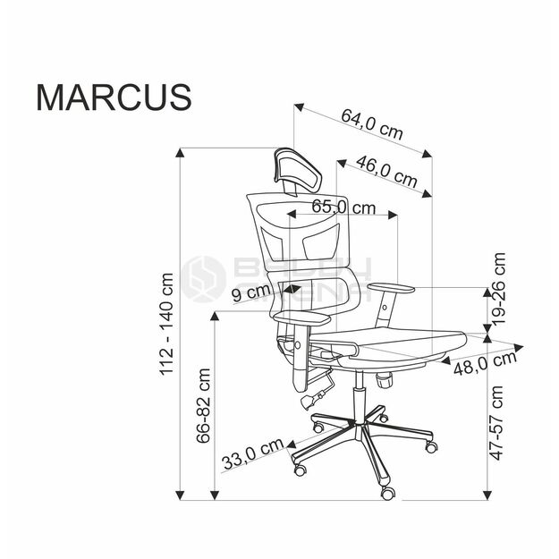 Darbo kėdė MARCUS