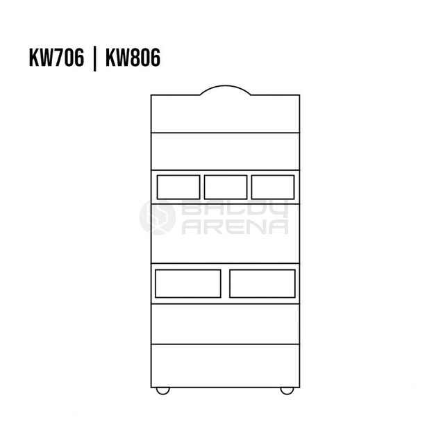 Vitrina standard KW806