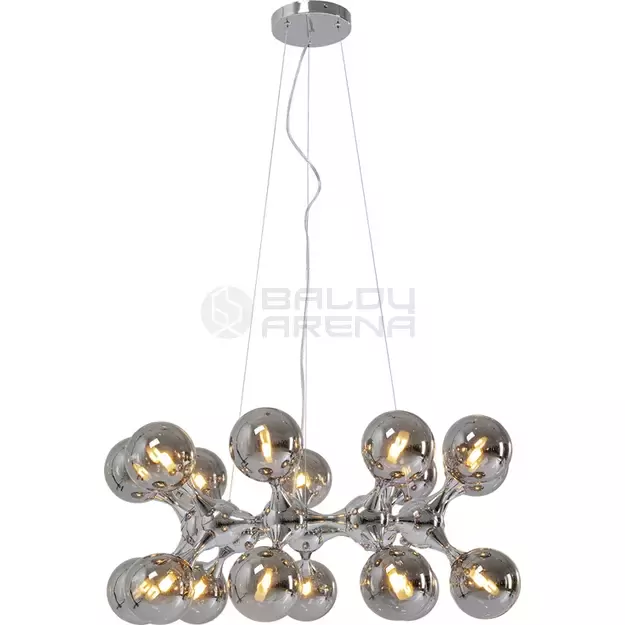 Pakabinamas šviestuvas Atomic Balls Silver Ø74cm