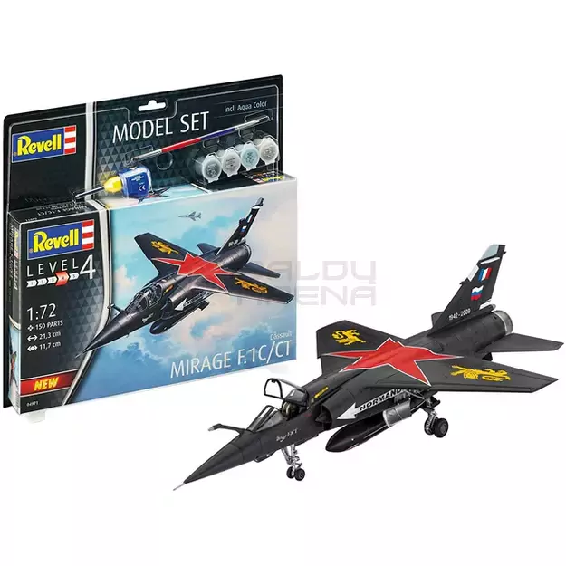 Model Set Mirage F-1C - PLASTIKINIS modeliavimo rinkinys