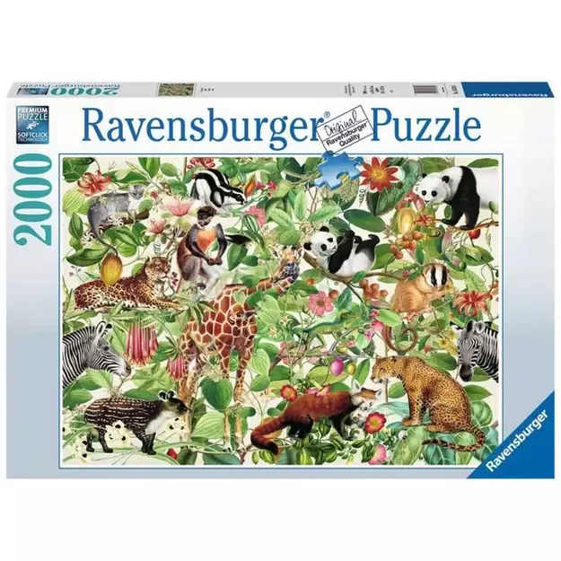 Puzzle 2000 Jungle - RAVENSBURGER dėlionė