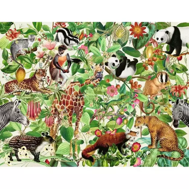 Puzzle 2000 Jungle - RAVENSBURGER dėlionė