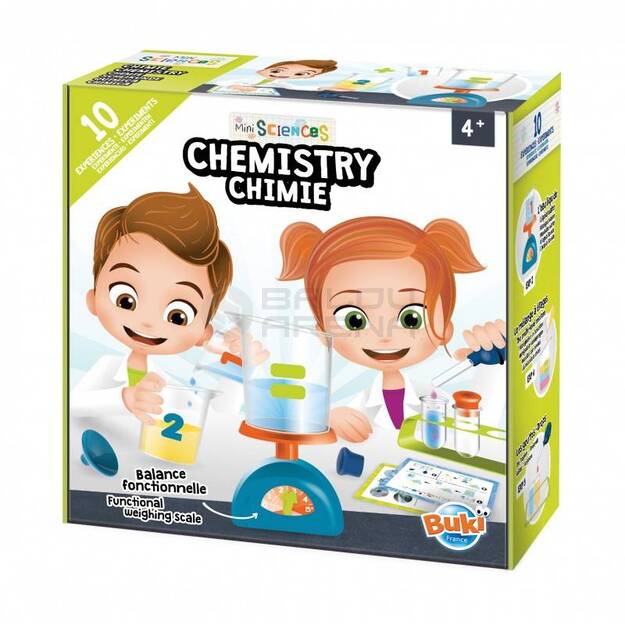 Chemijos laboratorija MINI: 10 eksperimentų 