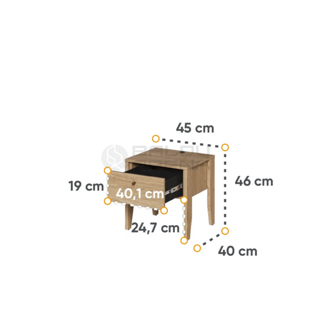 Naktinis staliukas Cozy CZ-05