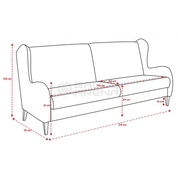 Sofa -lova Balaht