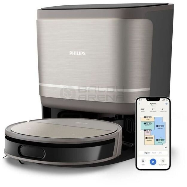 Dulkių siurblys-robotas su plovimo funkcija Philips xu9100/10