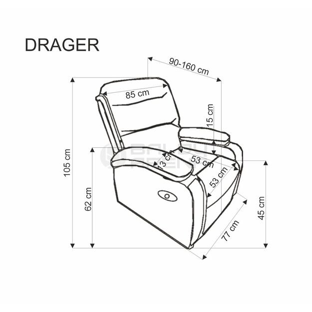 Fotelis DRAGER