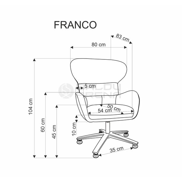 Fotelis FRANCO