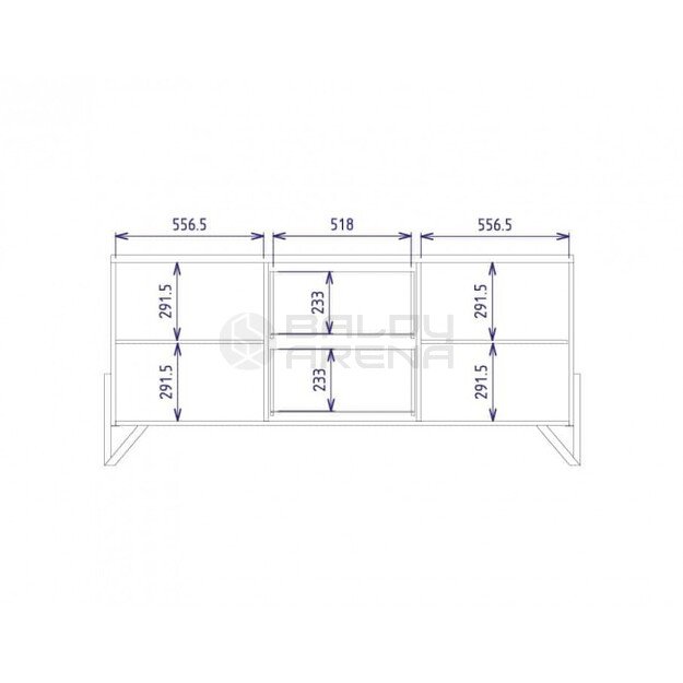 Komoda Pik 2D2SZ