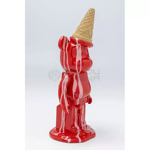 Dekoratyvinė statulėlė Gelato Bear Red 40cm