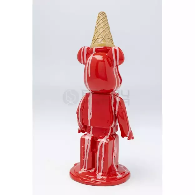 Dekoratyvinė statulėlė Gelato Bear Red 40cm