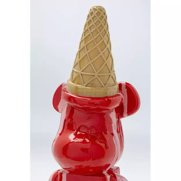 Dekoratyvinė statulėlė Gelato Bear Red 40cm