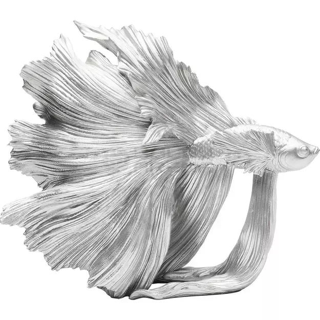 Dekoracija Betta Fish Silver Small