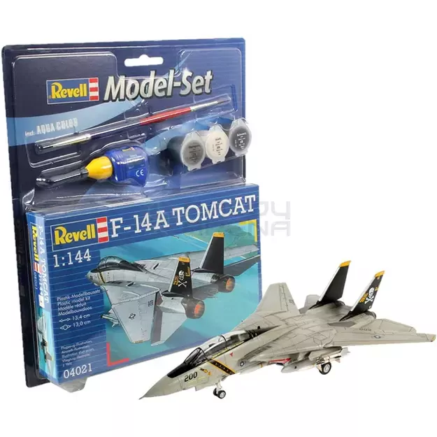 Model Set F - 14A Tomcat - PLASTIKINIS modeliavimo rinkinys