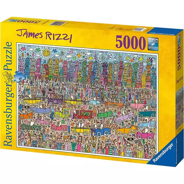 Puzzle 5000 James Rizzi - RAVENSBURGER dėlionė