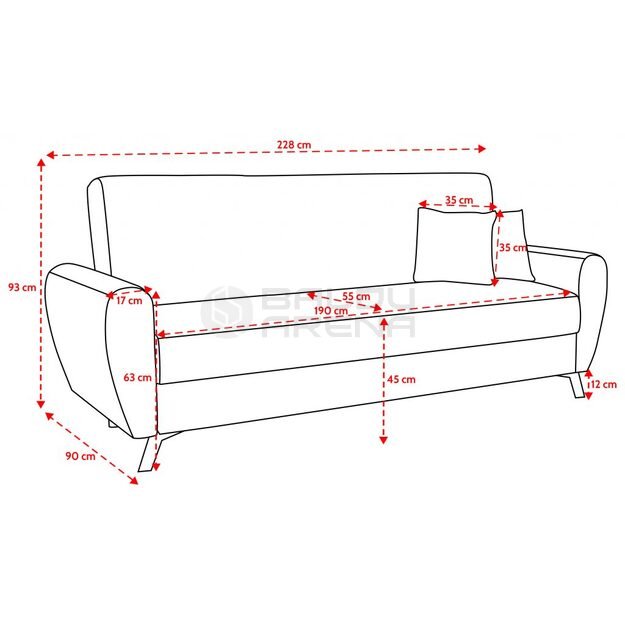 Sofa - lova Bakaj
