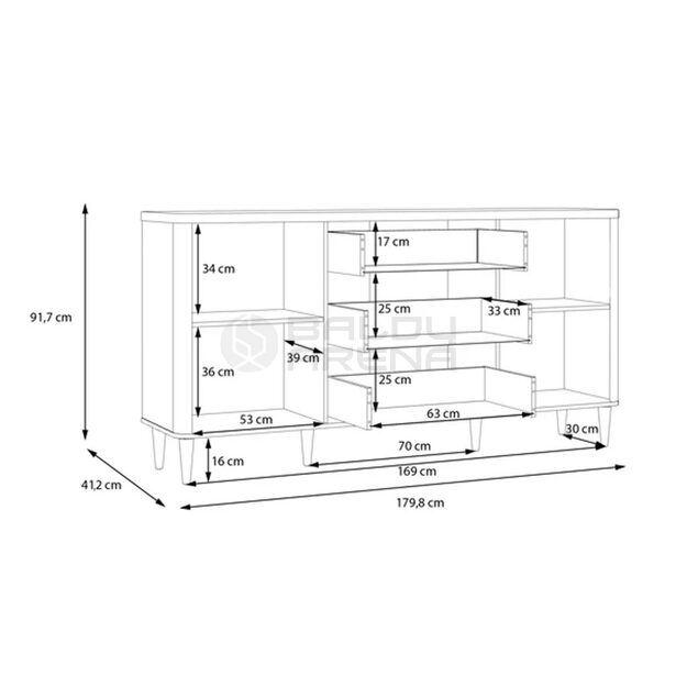 Komoda Balacet LCTK233-M861