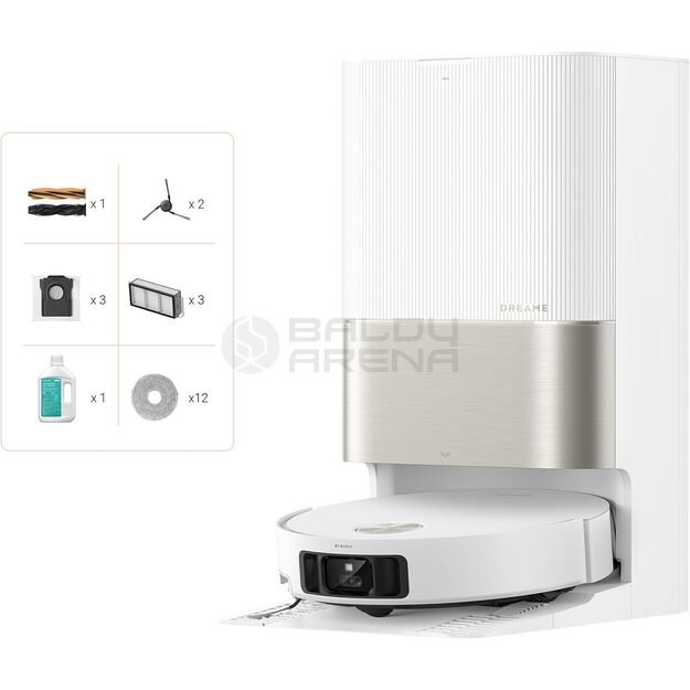 Dulkių siurblys robotas Dreame X50 Ultra Complete, baltas