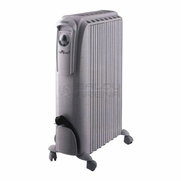 Tepalinis radiatorius (8 sekcijos) DeLonghi TRD04 0820 Juoda 2000 W Balta / Juoda