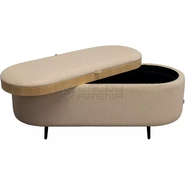 Suoliukas Venezia Storage Beige 100cm