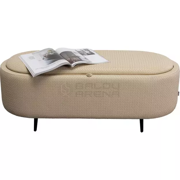 Suoliukas Venezia Storage Beige 100cm