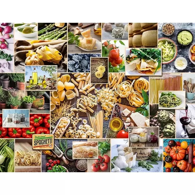 Food Collage 2000 Piece Puzzle - RAVENSBURGER dėlionė