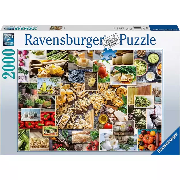 Food Collage 2000 Piece Puzzle - RAVENSBURGER dėlionė