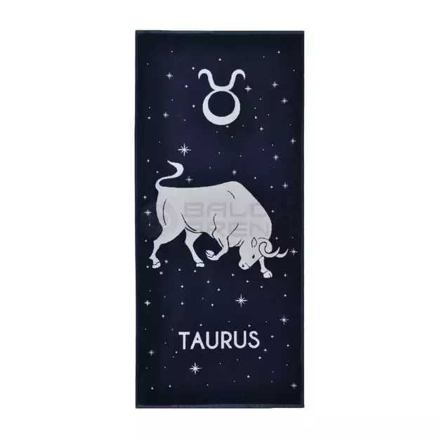 Medvilninis vonios rankšluostis Zodiakas Jautis 67x150