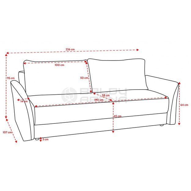 Sofa - lova Baben