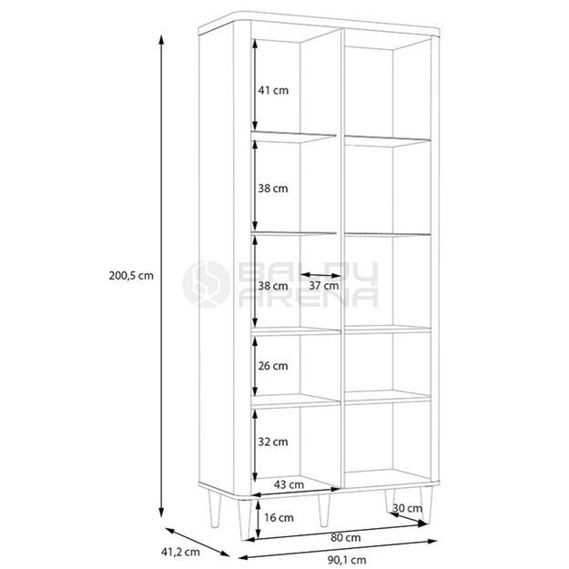 Vitrina Balacet LCTV722-M861