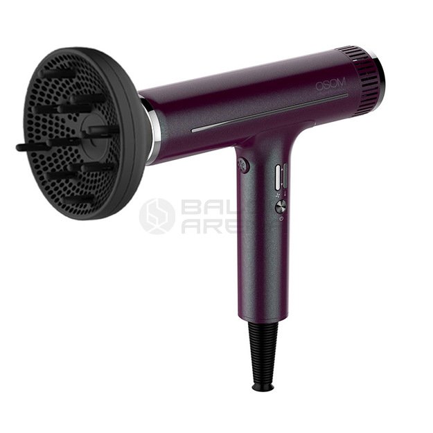 *Plaukų džiovintuvas 1800W, raudonas OSOMDF06HDRED 1