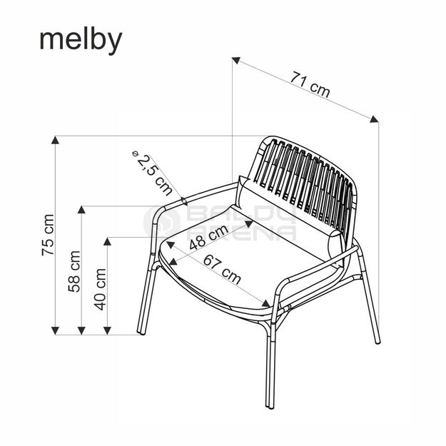 Kėdė MELBY