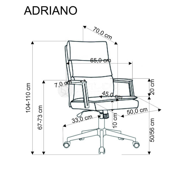 Darbo kėdė ADRIANO