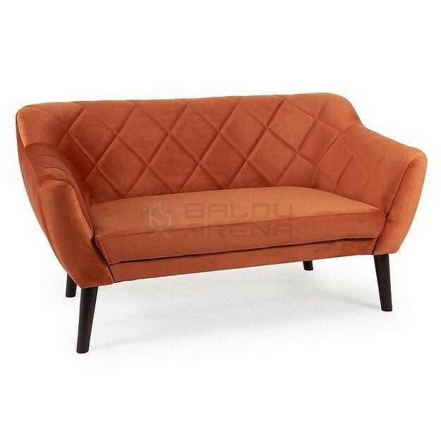 Sofa Karo 2 Velvet wenge