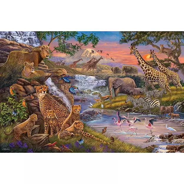 Puzzle 3000 Animal Kingdom - RAVENSBURGER dėlionė