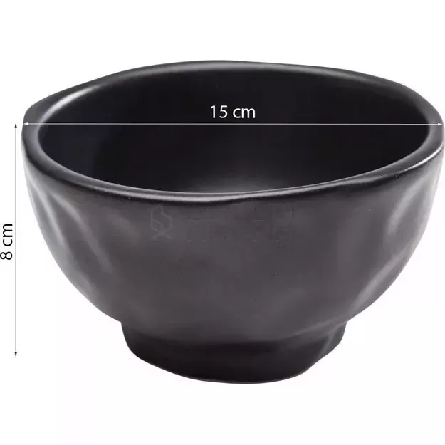 Dubenėlis Organic Black Ø15cm