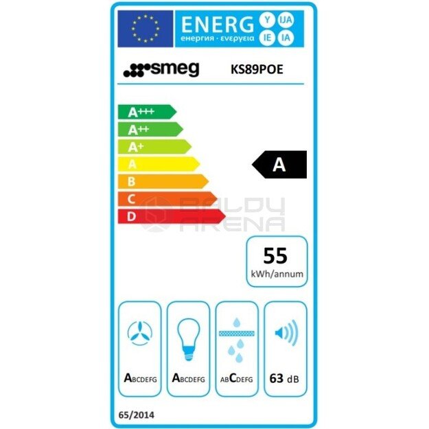 SMEG gartraukis KS89POE