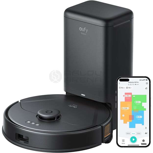 Siurblys robotas Eufy Clean X8 Pro