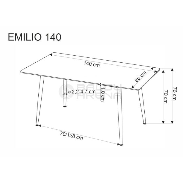 Stalas Emilio 140 