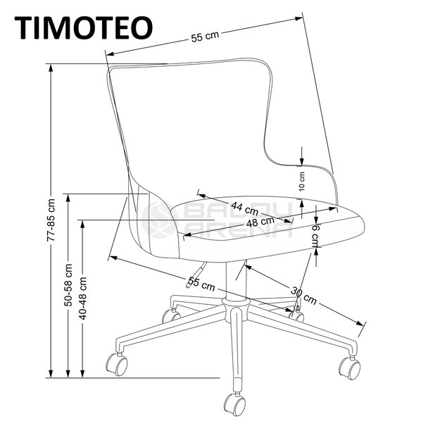 Darbo kėdė TIMOTEO