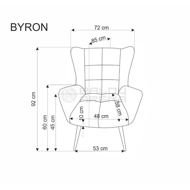 Fotelis BYRON 