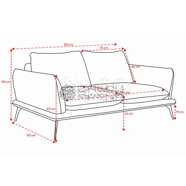 Sofa Portimao dvivietė