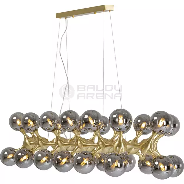 Pakabinamas šviestuvas Atomic Balls Brass 140cm