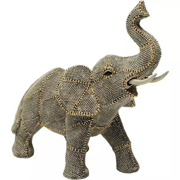 Dekoratyvinė statulėlė Walking Elephant Pearls 24cm