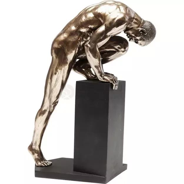 Dekoracija Nude Man Stand Bronze 35cm