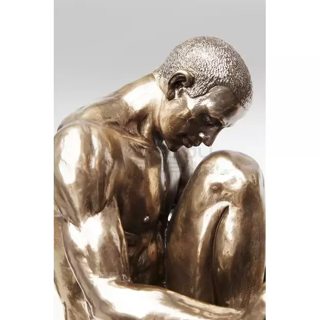 Dekoracija Nude Man Stand Bronze 35cm