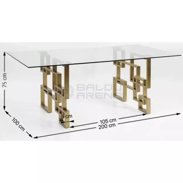 Stalas Boulevard 200x100cm